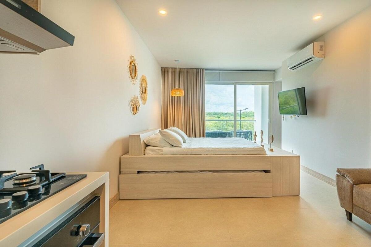 Apartamento Iluminado Apt En Morros Io Con Vista Al Mar Y Piscina Cartagena