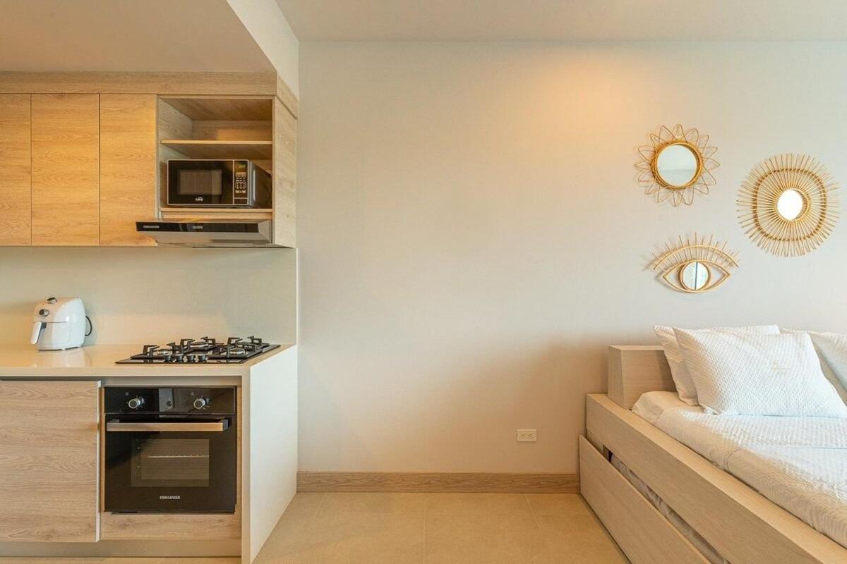 Apartamento Iluminado Apt En Morros Io Con Vista Al Mar Y Piscina